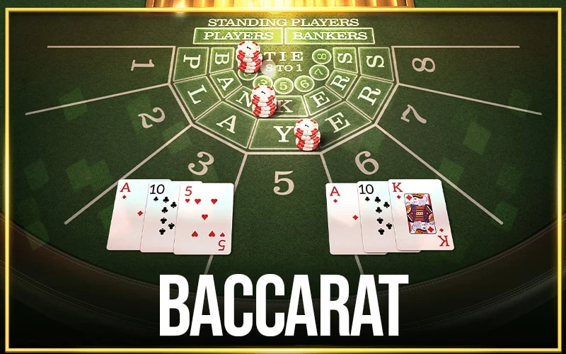 Big wins are waiting for you at the Baccarat table in Glory Casino.