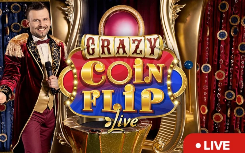 Try your luck with Coin Flip Live, now available at Glory Casino.