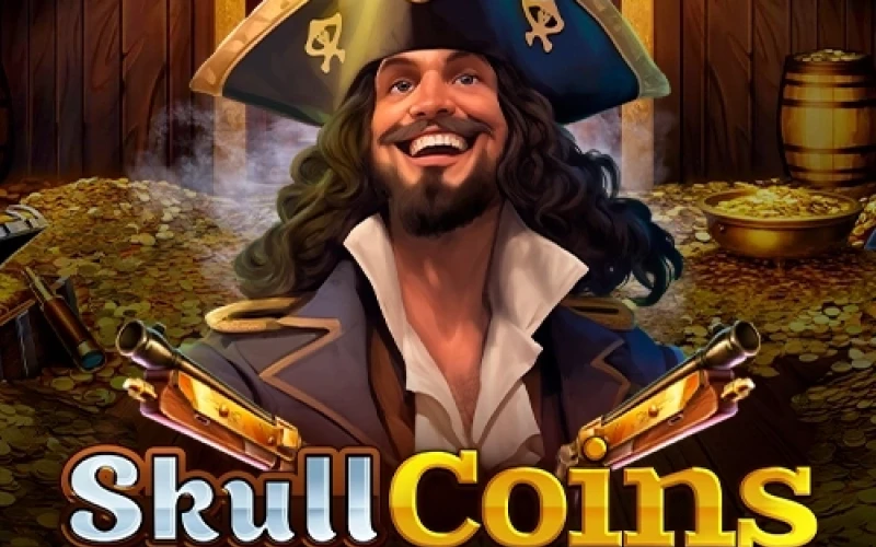 Set sail for riches with the vibrant Skull Coins slot at Glory Casino.