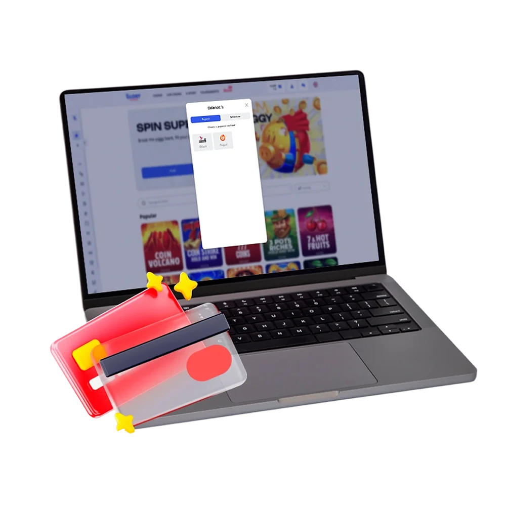 Explore the different ways you can handle your payments at Glory Casino.